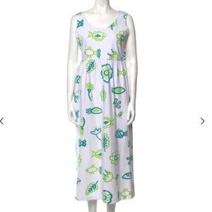 Diane von Furstenberg Printed Long Dress